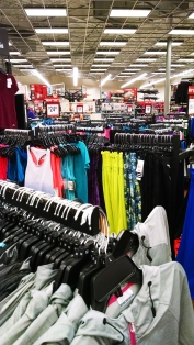 Women's apparel at Sports Authority
